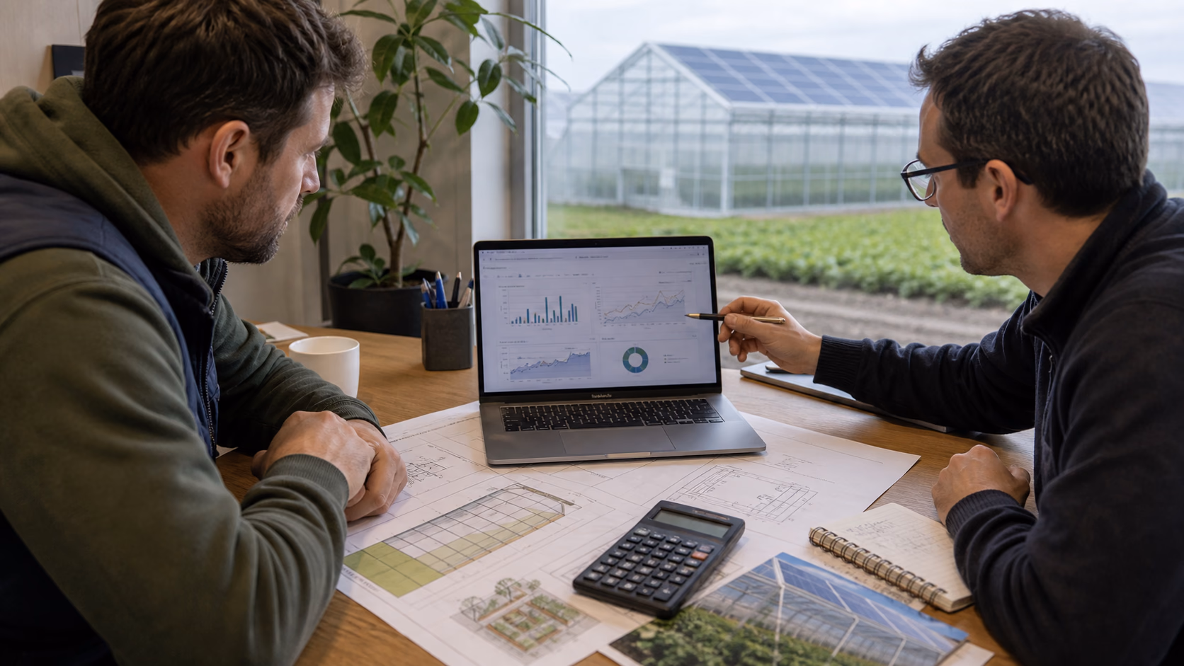 Etude de rentabilite d un projet de serre photovoltaique agricole