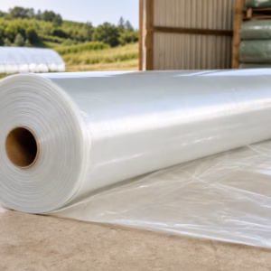 Rouleau de bâche tunnel agricole 200 microns anti-UV pour serre tunnel professionnelle